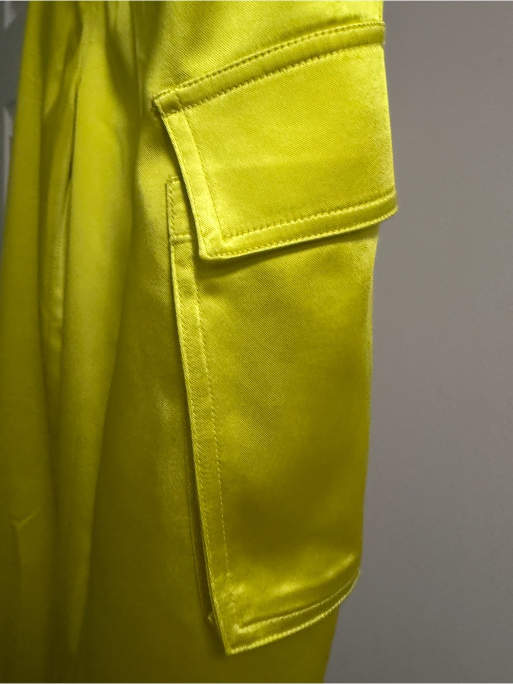 NEW Simon Miller Satin Rhodes Pants in Valley Green - Picture 6 of 11